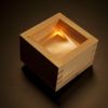 日本酒器『光枡』クラウドファンディング成功！キレイでモテる枡？